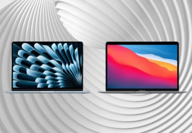 MacBook Air M1 to M4: Distinctive Keys